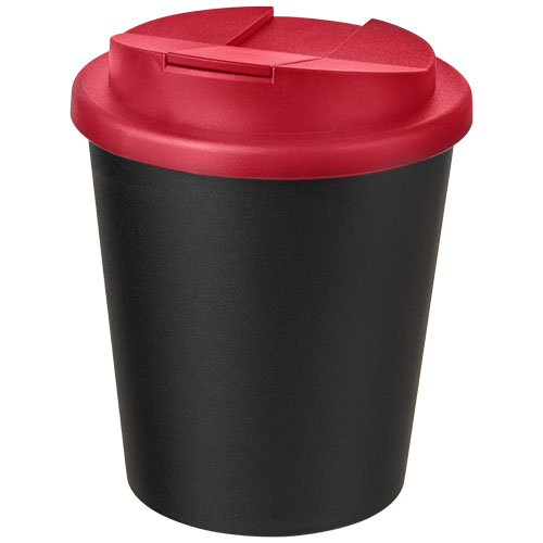 Mug isolant publicitaire 250ml Americano® noir / Rouge